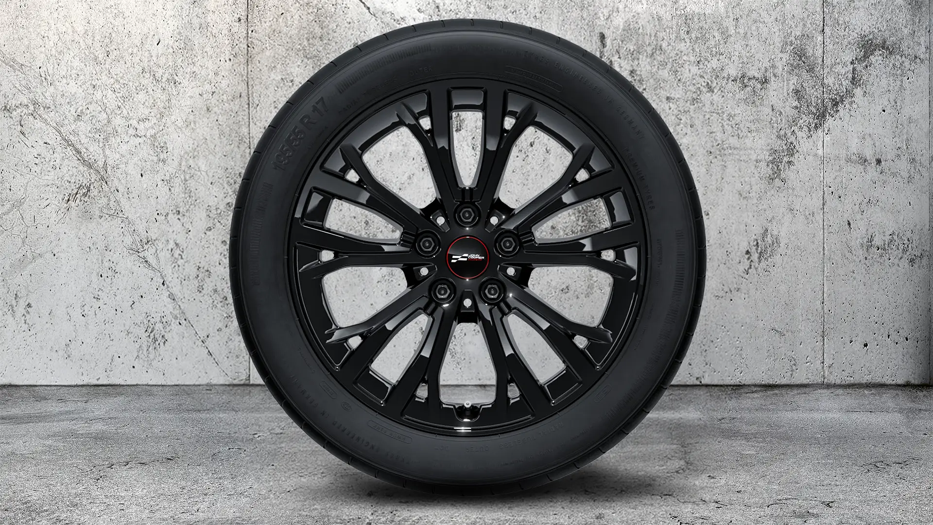 17'' JCW Star spoke 991 - jet black uni